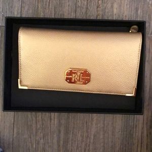Gold Ralph Lauren Wallet